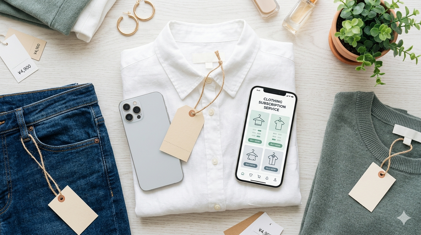 服サブスクで安いのはどこ?料金比較