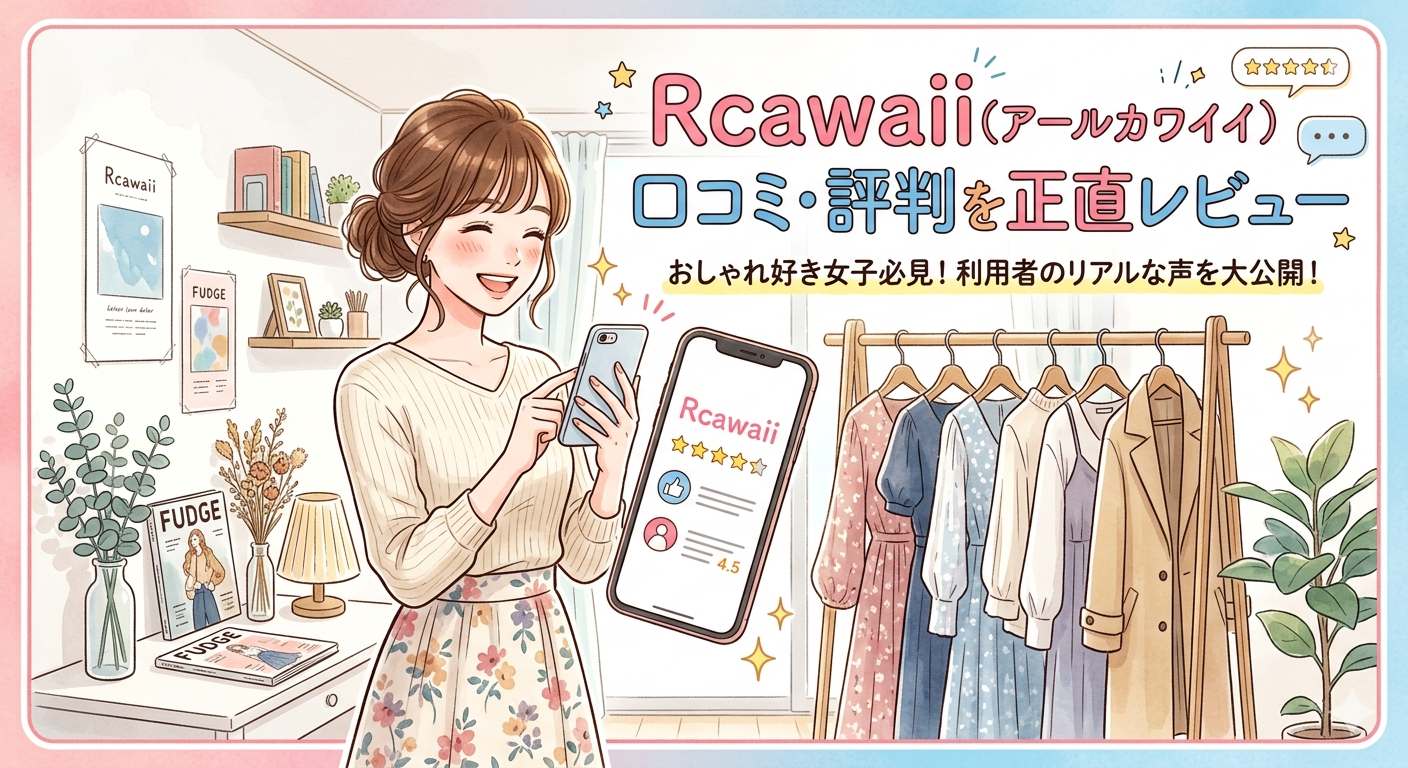Rcawaii（アールカワイイ）口コミ・評判を正直レビュー【2026年最新】